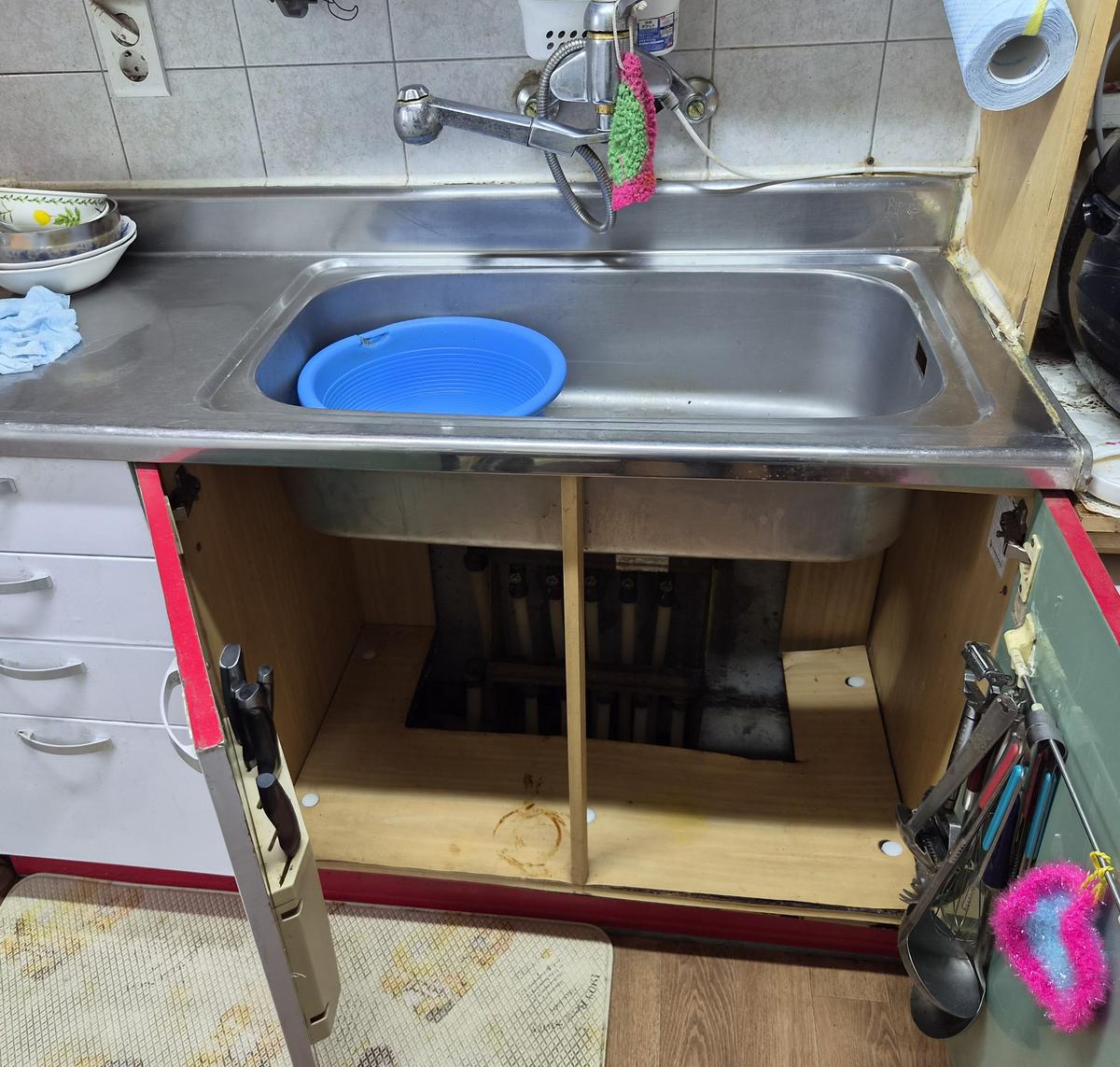 기배동 싱크대막힘 실제 작업 사진 11